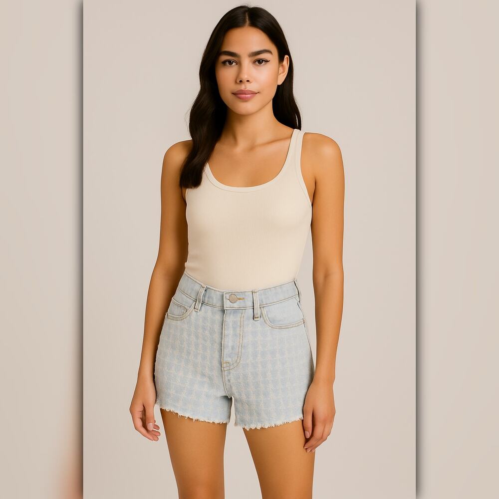 A432 • BDG Textured Denim Shorts